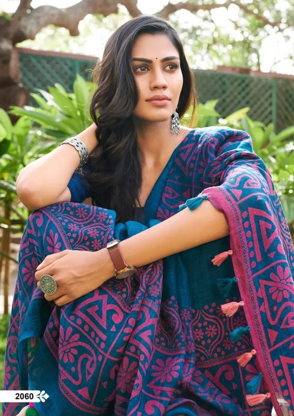 Blue Saree 💙